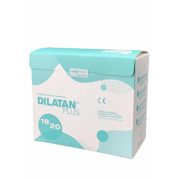 DILATAN PLUS 18/20 Dilatatore Anale Criotermico 2 pezzi