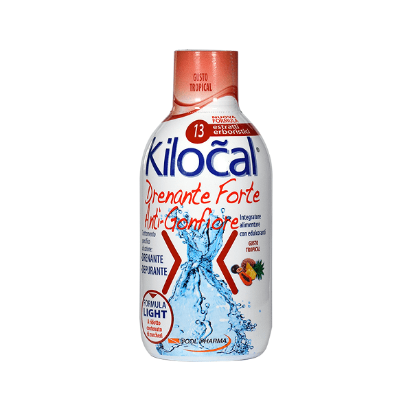 Kilocal Drenante Forte Anti-Gonfiore Tropicale 500ml